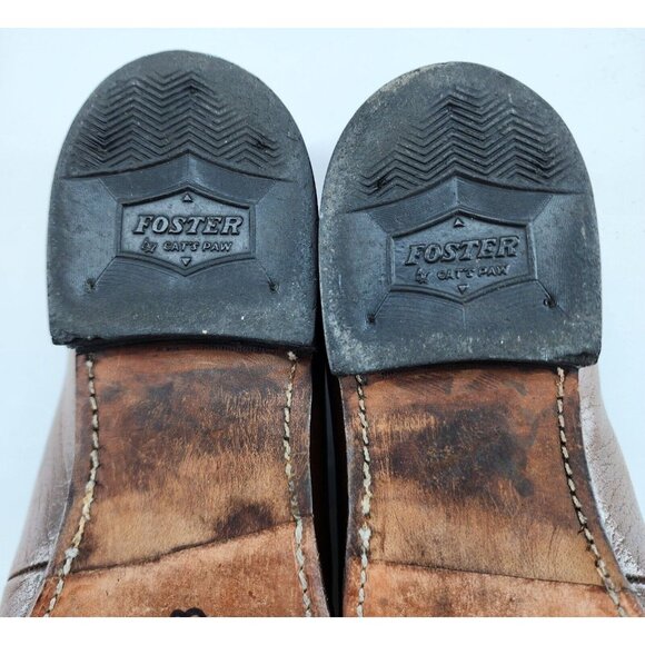 FLORSHEIM Royal Imperial RITZ Cognac Brown Leather Loafer‎ SLIP-ON Shoes Size 11 main image 13